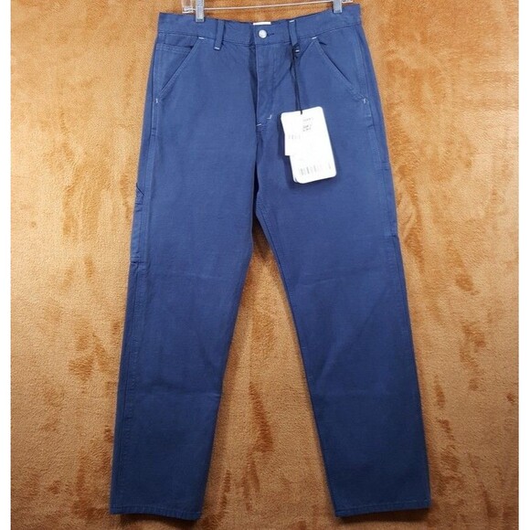 ROY ROGERS x DAVES NEW YORK Pants Mens Size 31 Blue Carpenter STATEMENT $160 - Picture 1 of 7